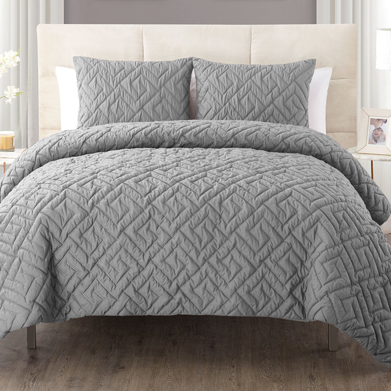 Zipcode Design Lennon 3 Piece Comforter Set & Reviews Wayfair